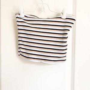 Stripped Hollister Tube Top